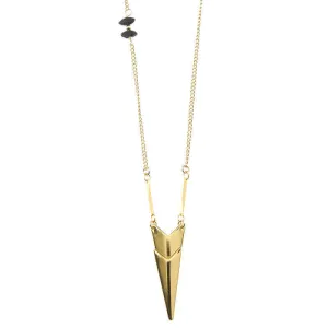 HALEY CHEVRON PENDANT NECKLACE