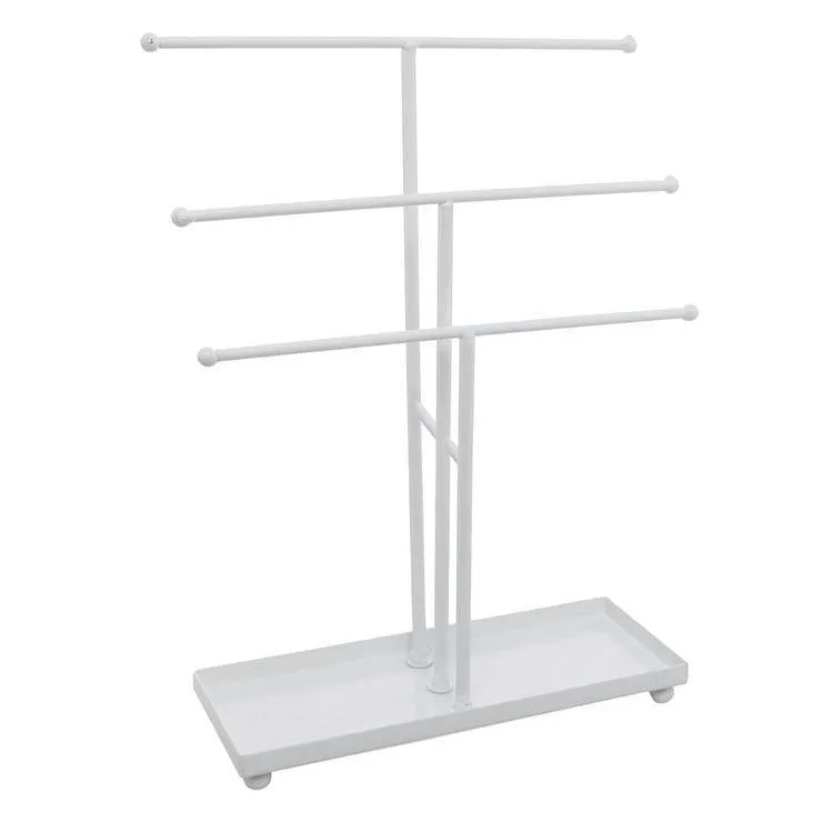 Hanging Jewelry Organizer with Bottom Tray