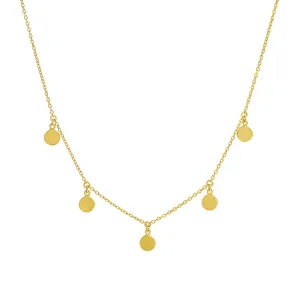 In Alignment Gold Necklace