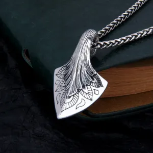 Infinite Echo Amulet - Sterling Silver Αrrowhead Pendant by The Nevermore