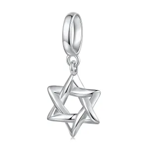 Interwoven Star Dangle Charm