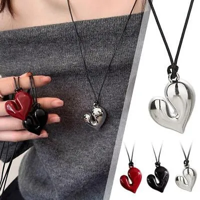 Irregular Heart Pendant Necklaces