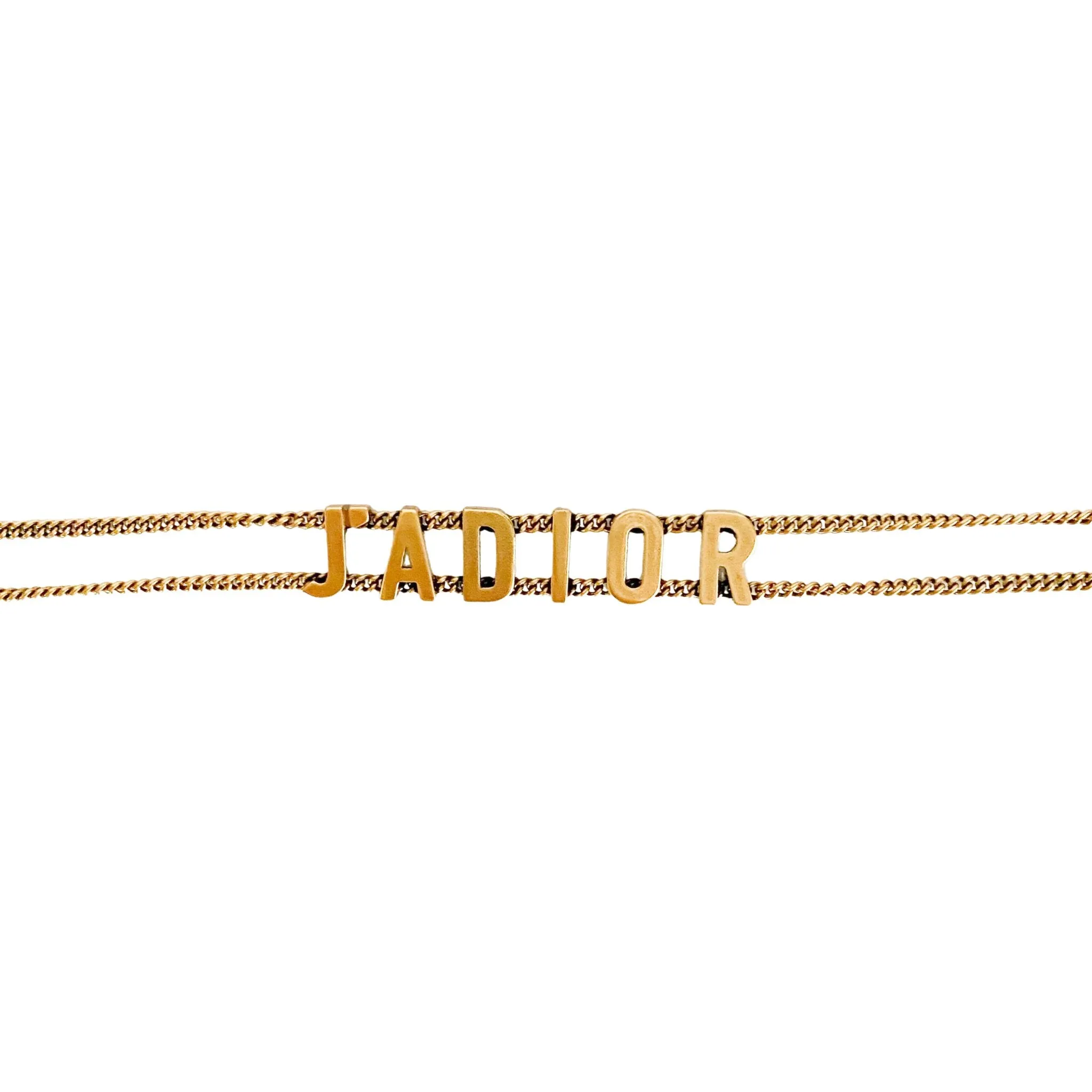 J'ADIOR Gold Chain Choker