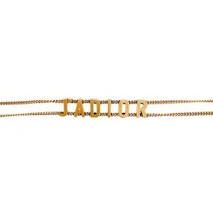 J'ADIOR Gold Chain Choker