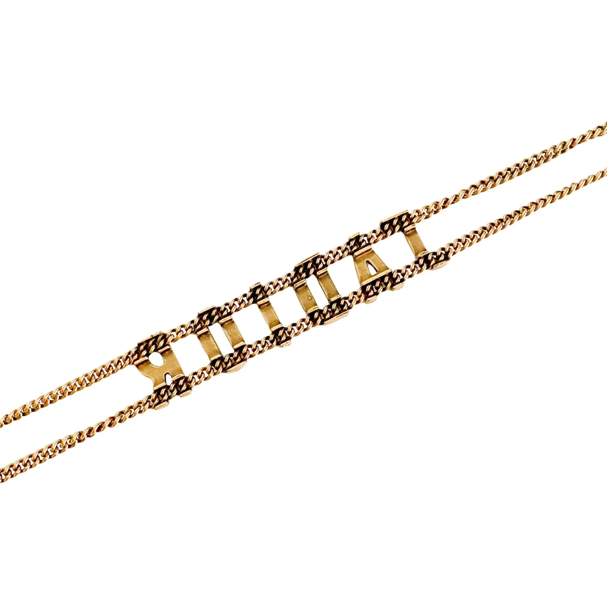J'ADIOR Gold Chain Choker