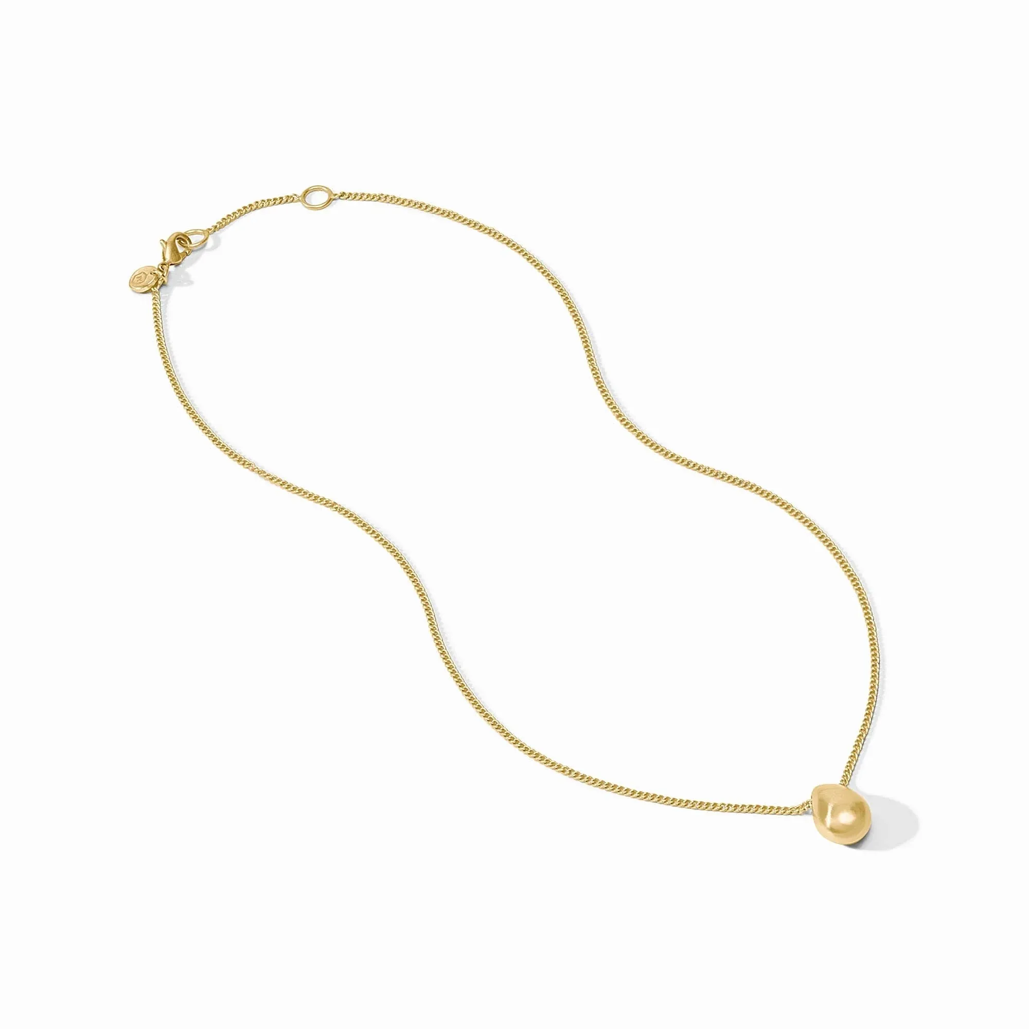 Julie Vos Wave Delicate Necklace Gold OS
