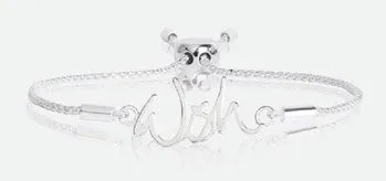 Katie Loxton Sentiment Message WISH bracelet
