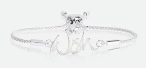 Katie Loxton Sentiment Message WISH bracelet