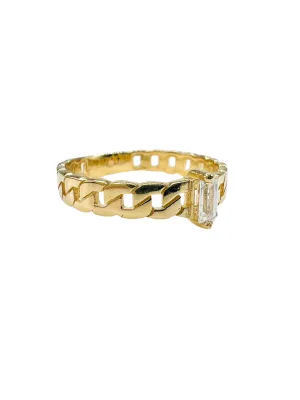 Lesotho Jewellery 14k Gold Ring for Women - 1.81 Grams, Size -N1/2