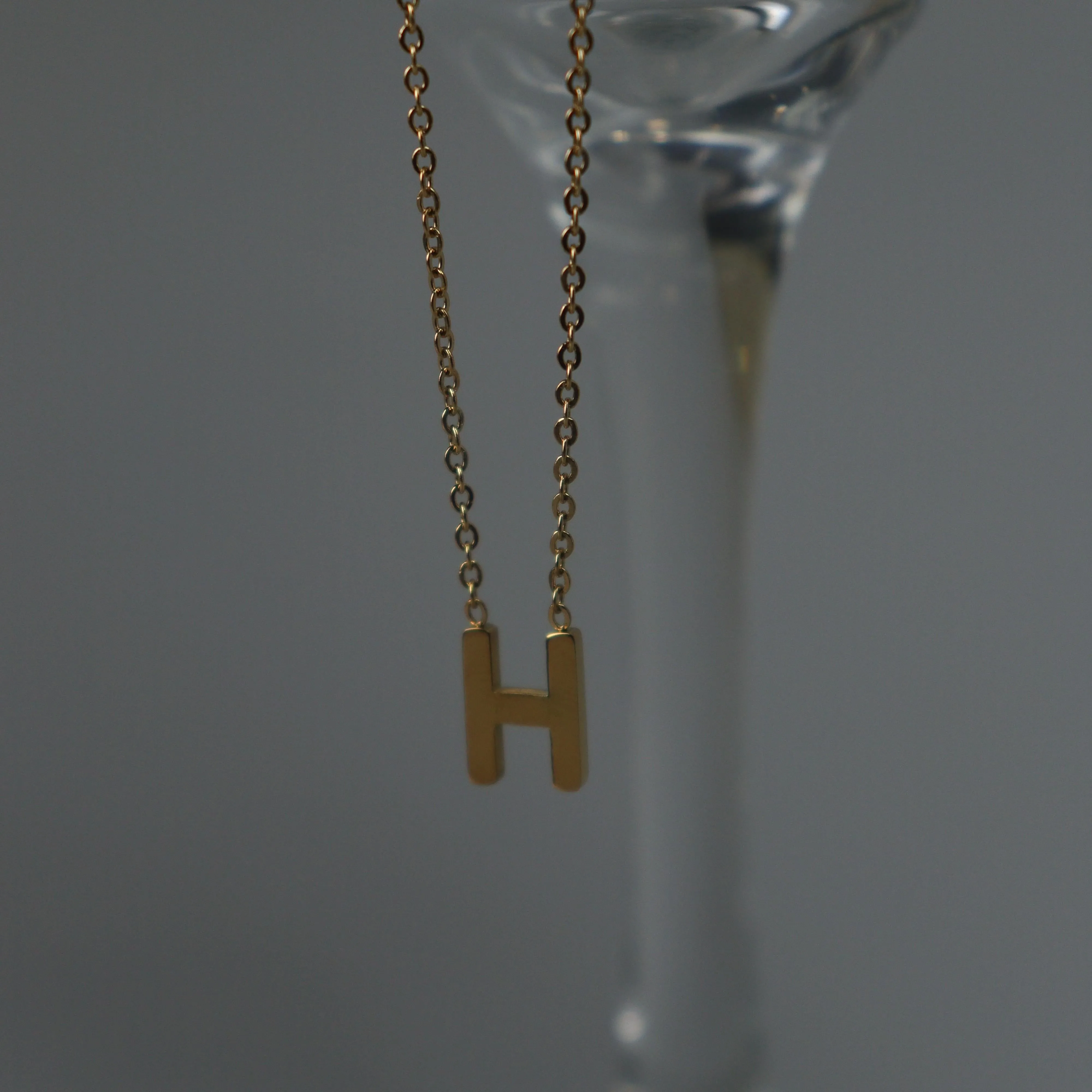 LETTER H Pendant Chain Women's Necklaces