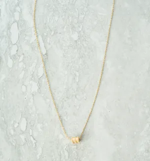 Little bangle of gold necklace