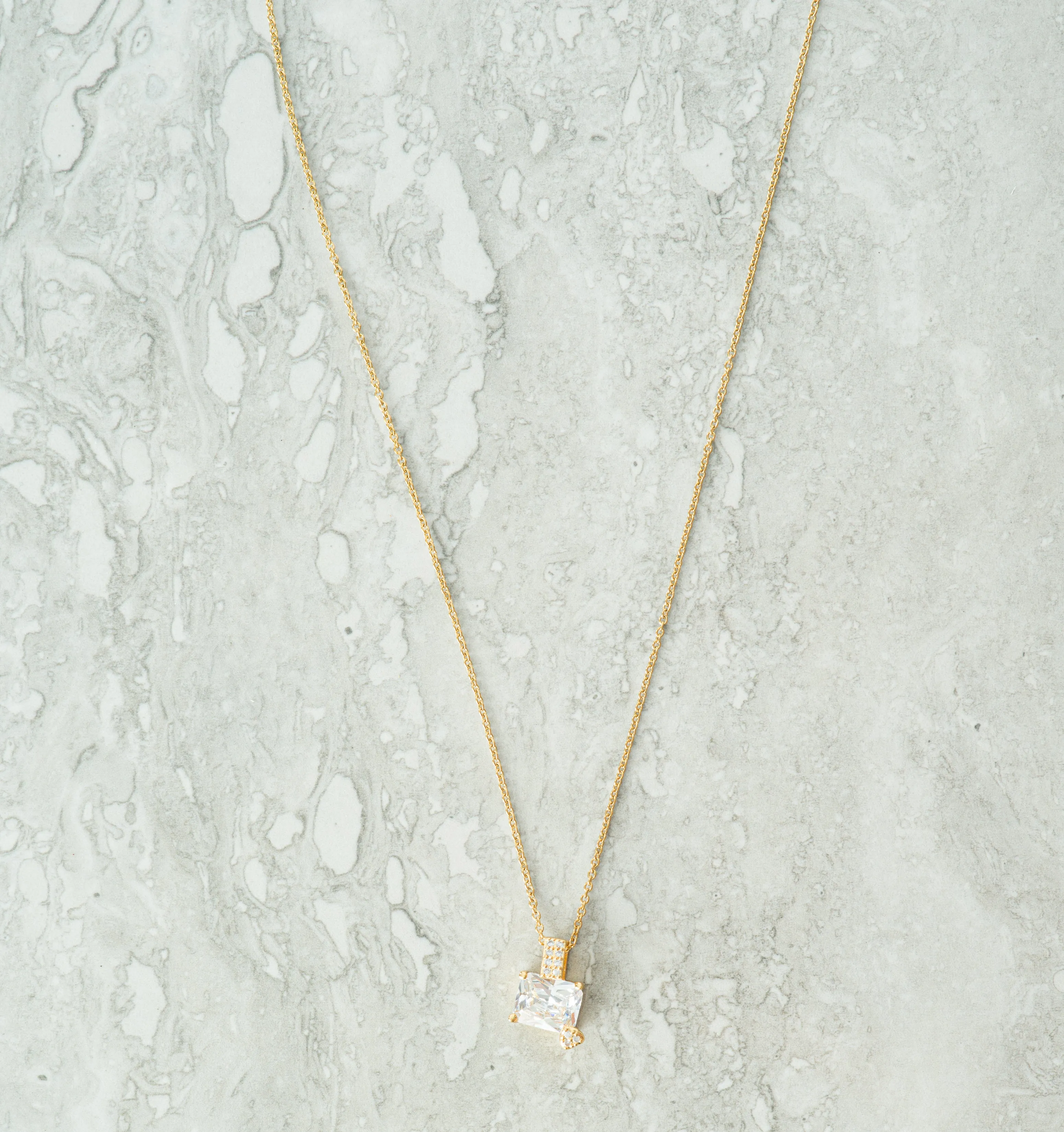 little Diamond gold necklace