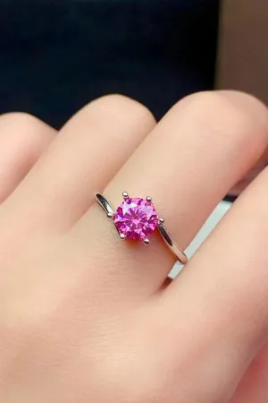 LOVCIA Can't Stop Your Shine 1 Carat Moissanite Ring