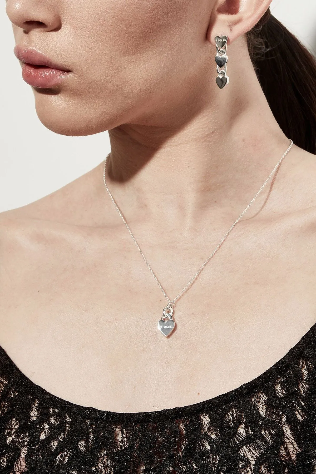 Love Chain Pendant Necklace