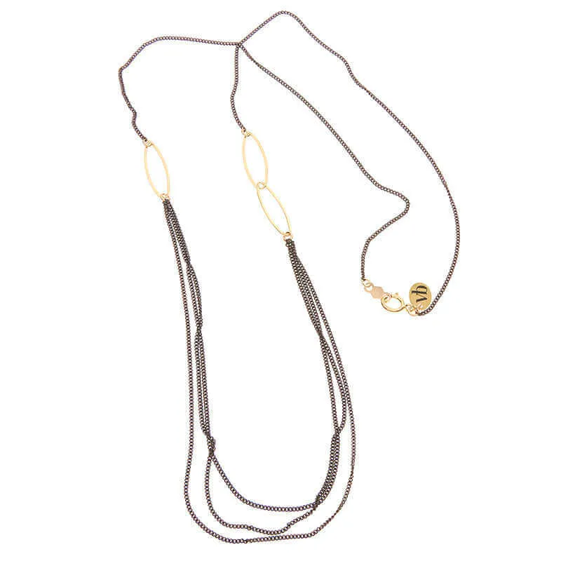 LUA SHORT MULTI-CHAIN NECKLACE