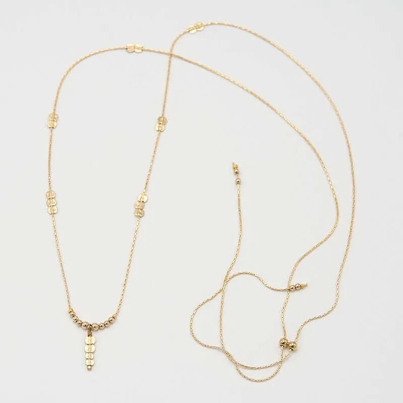 LUPE DROP PENDANT NECKLACE