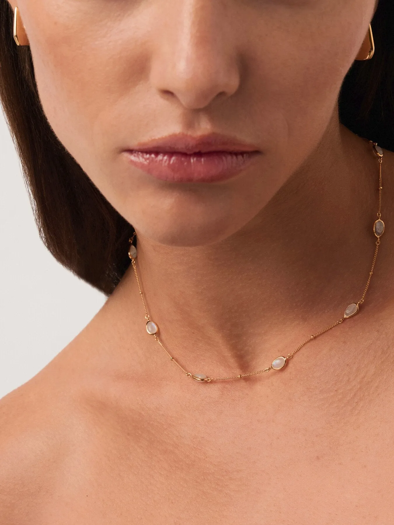Magma Gemstone Charm Choker