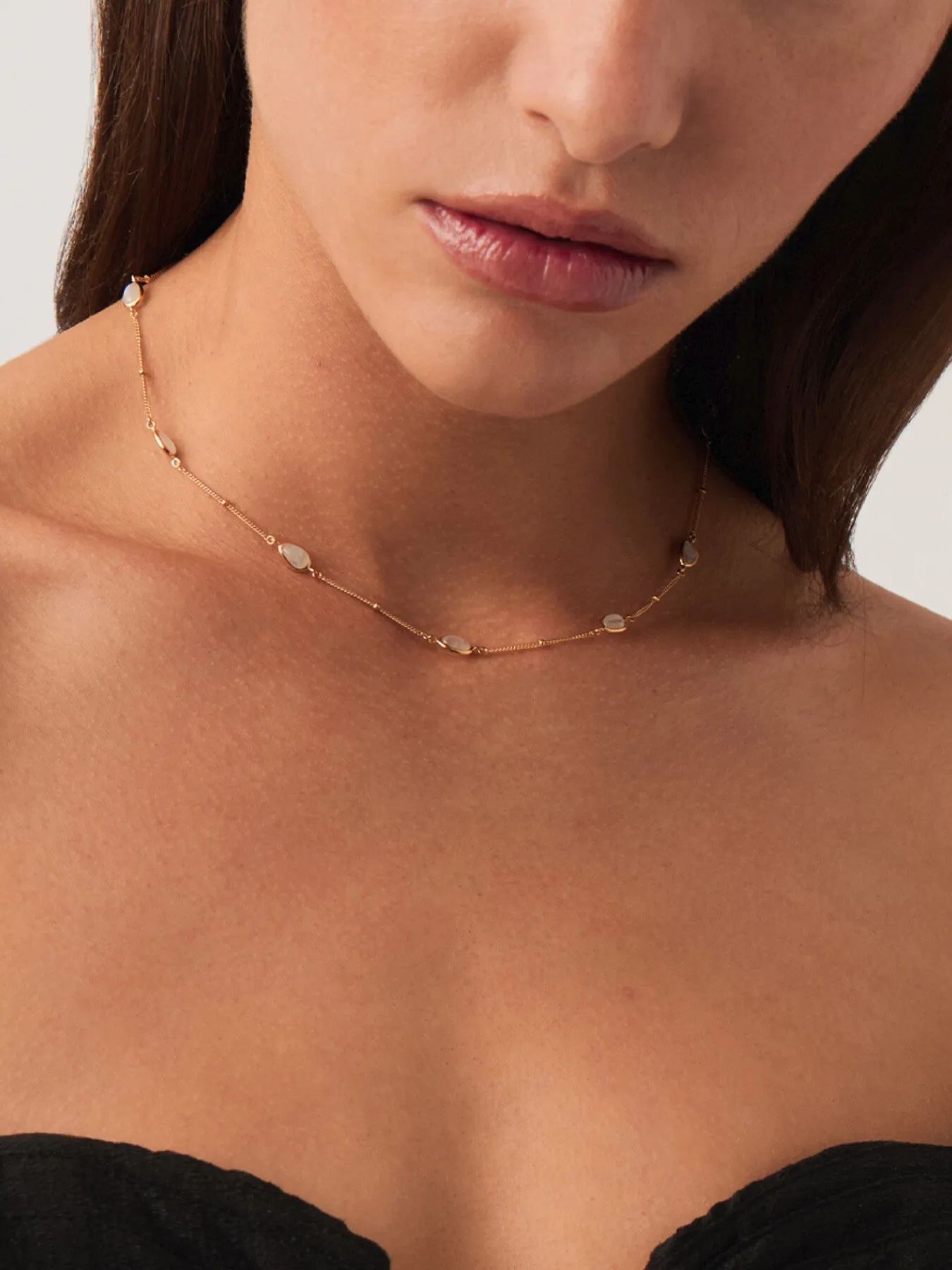 Magma Gemstone Charm Choker