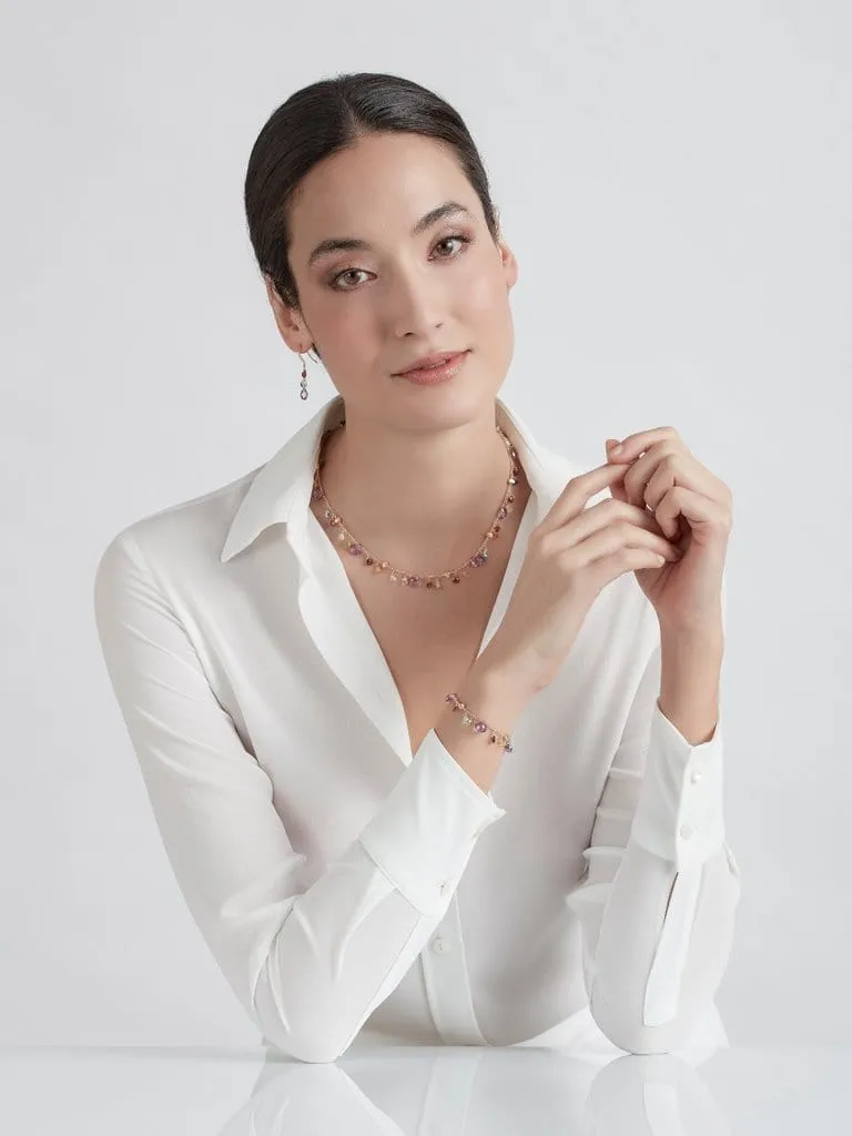 Marco Bicego 18K Paradise Gem Drop Earrings