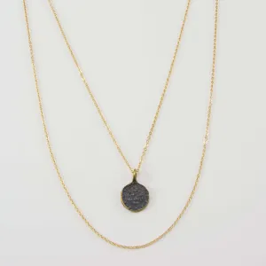 MARGO DOUBLE CHAIN NECKLACE