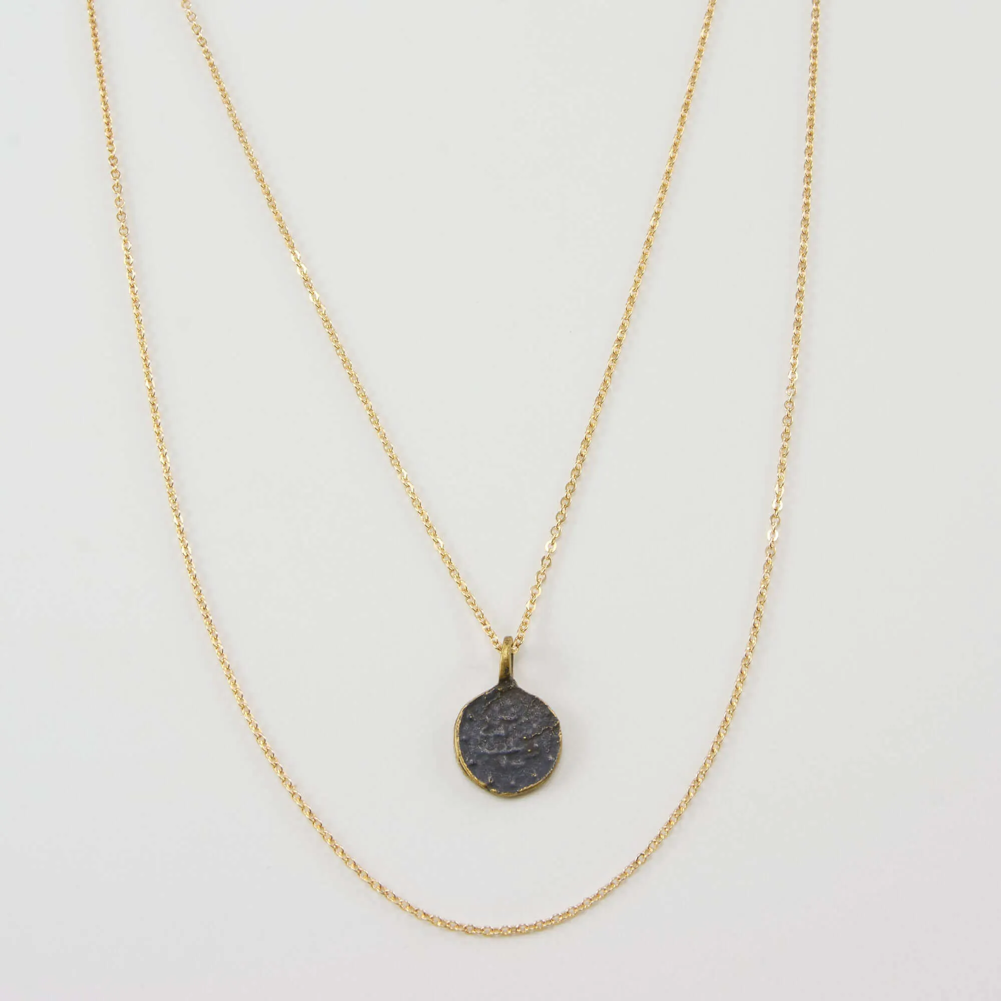 MARGO DOUBLE CHAIN NECKLACE