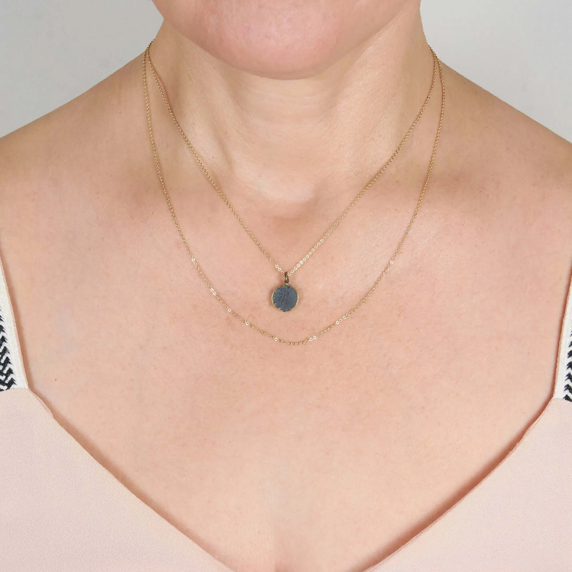 MARGO DOUBLE CHAIN NECKLACE