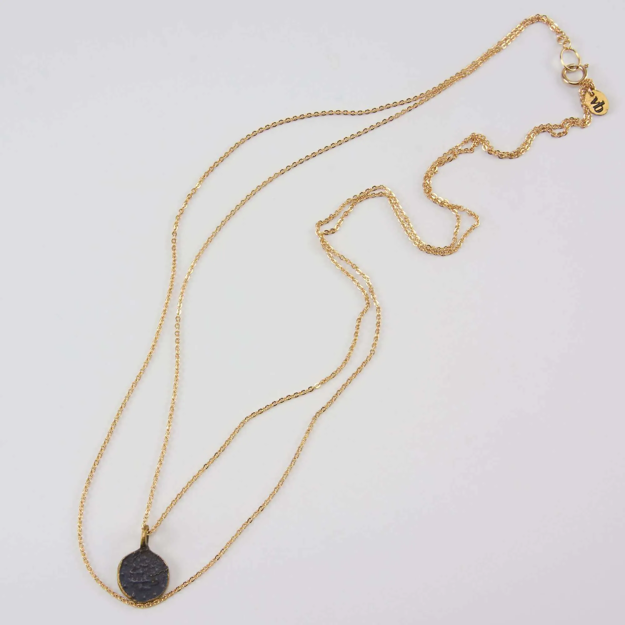 MARGO DOUBLE CHAIN NECKLACE
