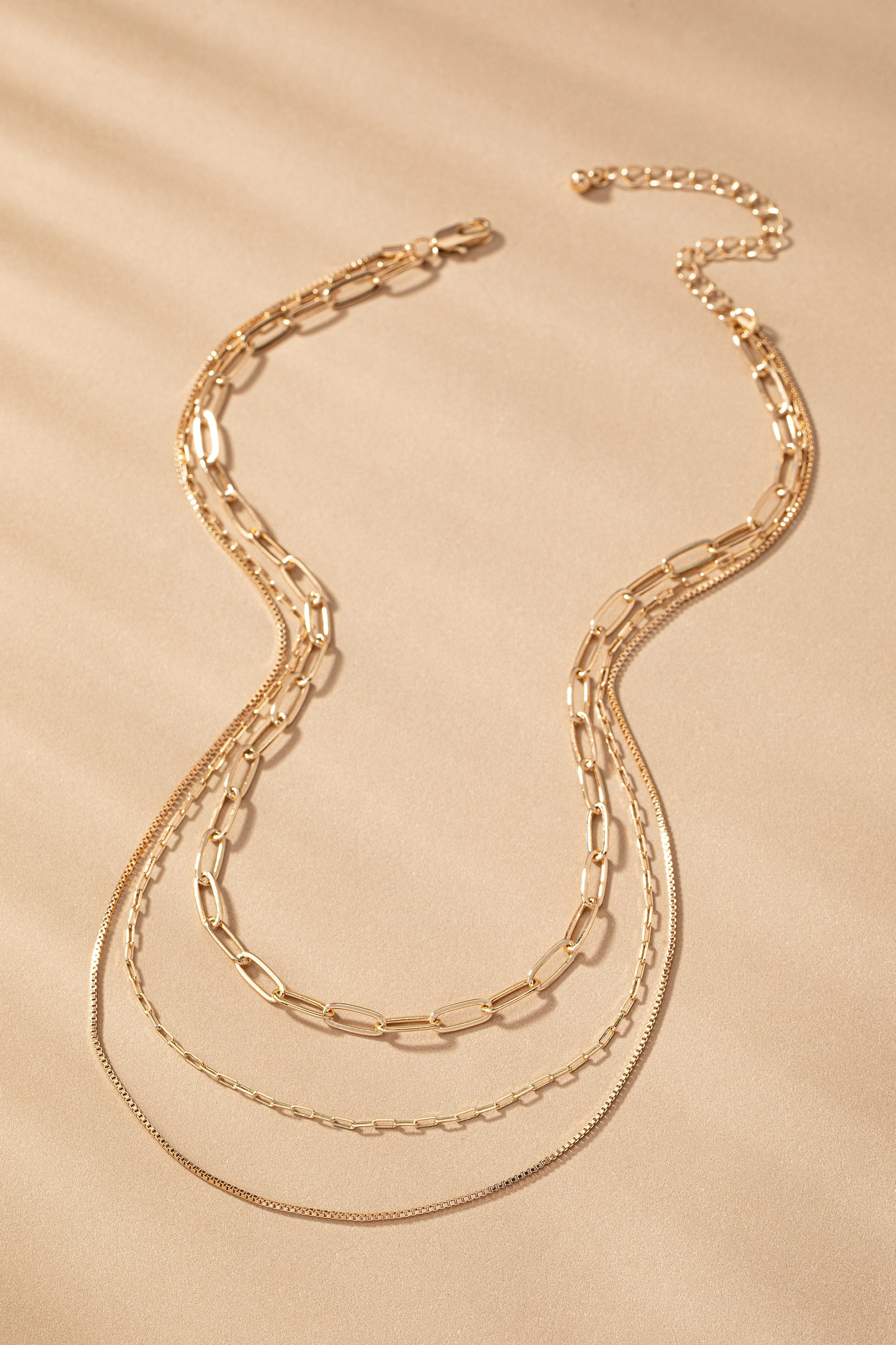 Mixed Delicate Chain Necklaces In Multiple Colors