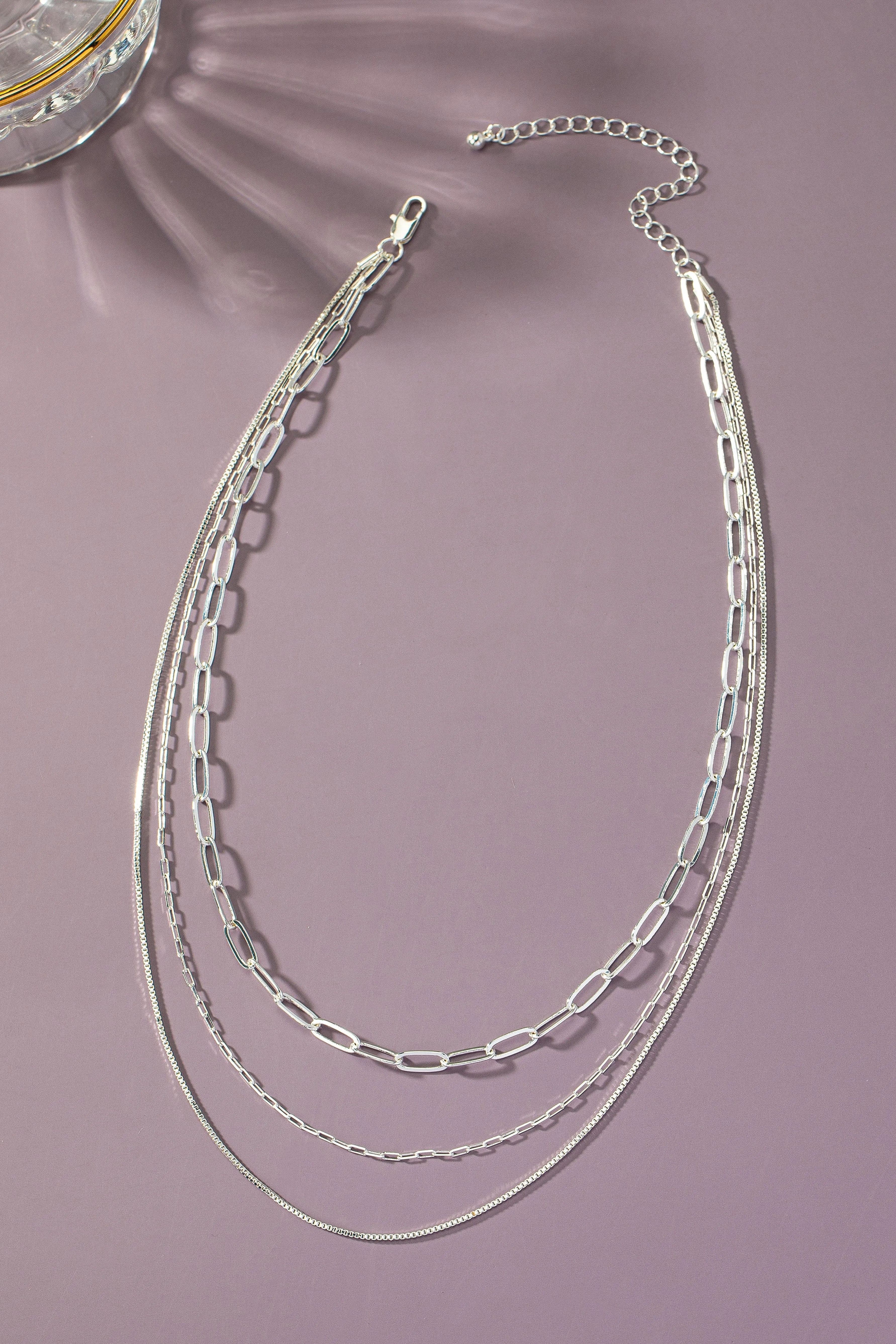Mixed Delicate Chain Necklaces In Multiple Colors