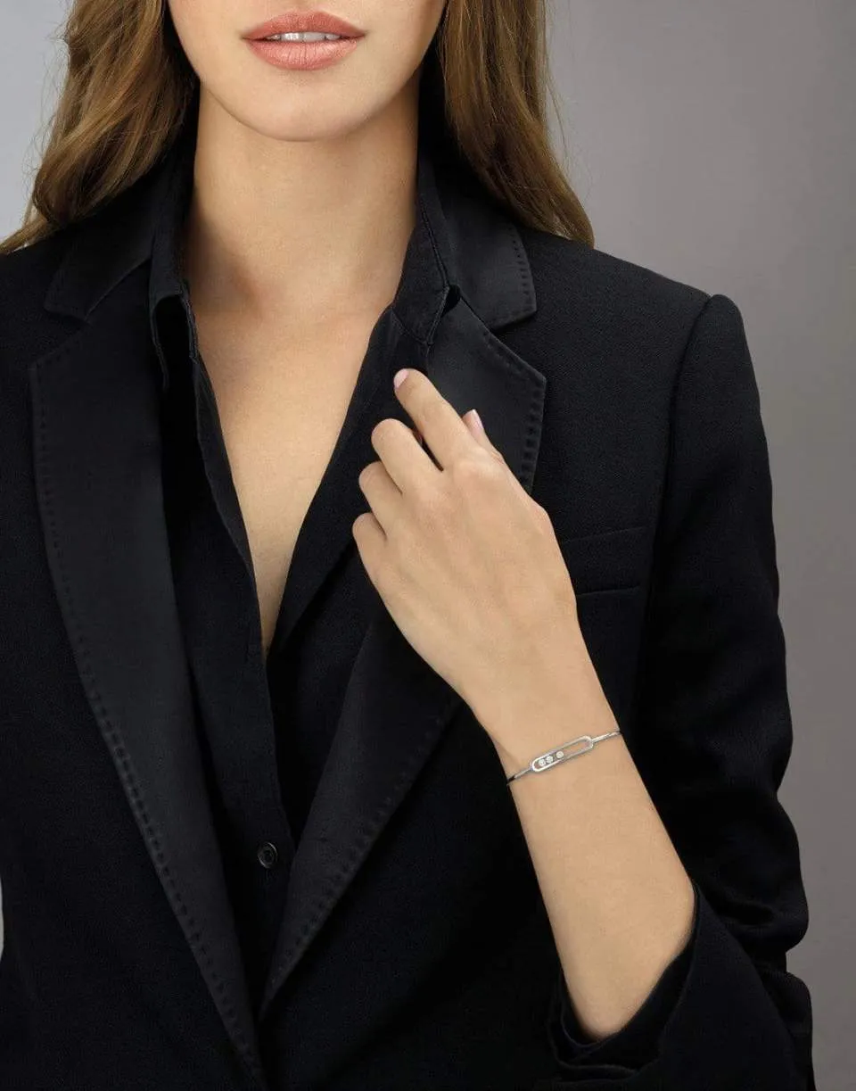 Move Thin Diamond Bangle