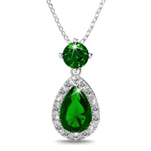 Mystique Bloom Necklace in Emerald