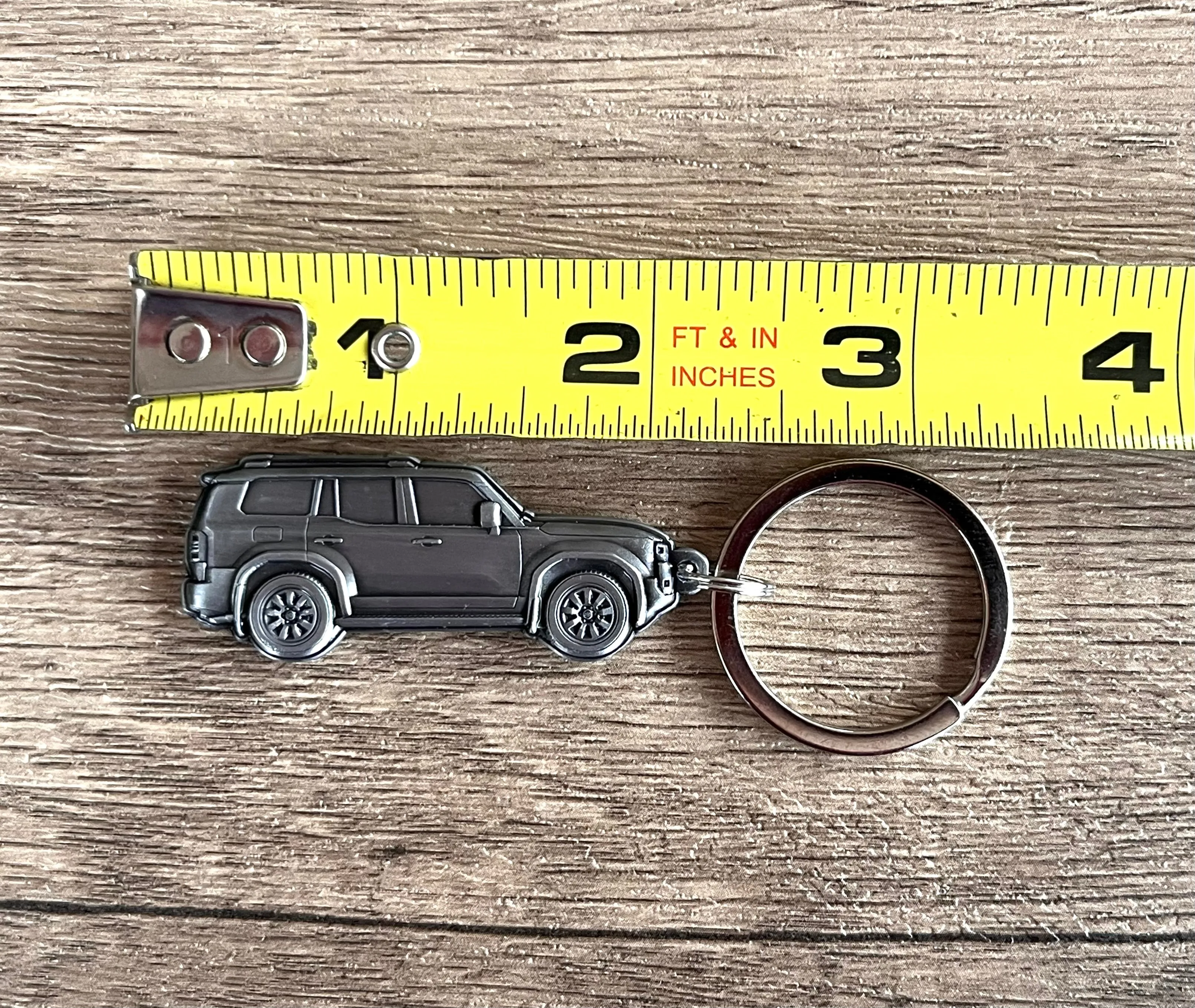 New 2024  Land Cruiser J250 3D Metal Key Chain - Reefmonkey