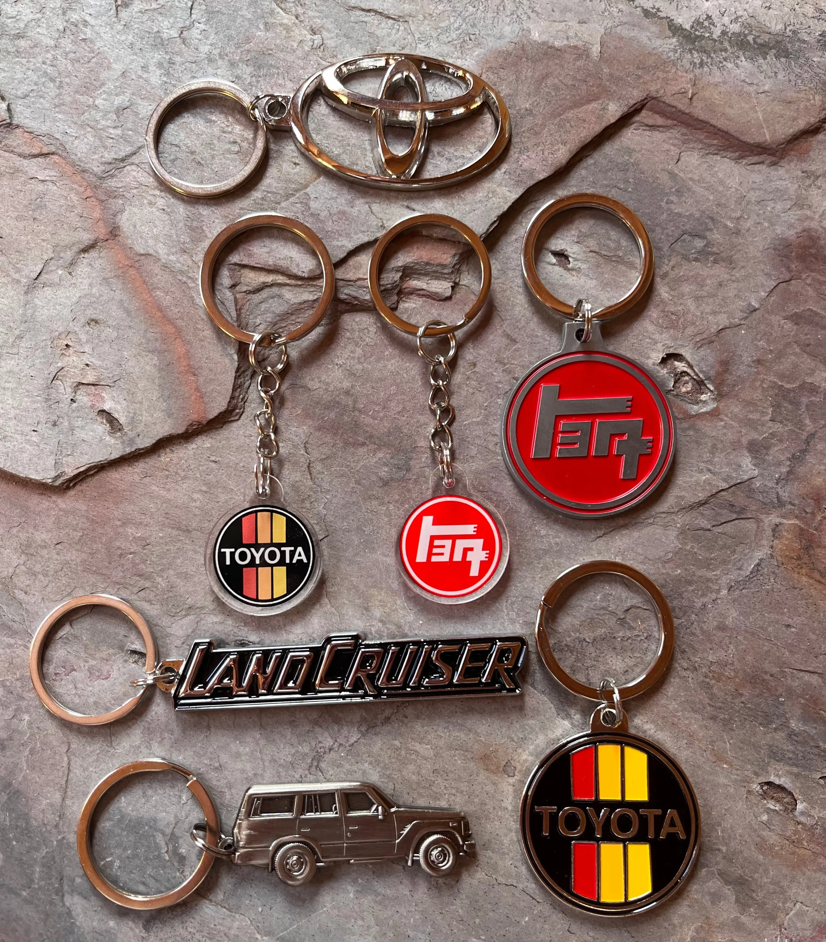 New 2024  Land Cruiser J250 3D Metal Key Chain - Reefmonkey