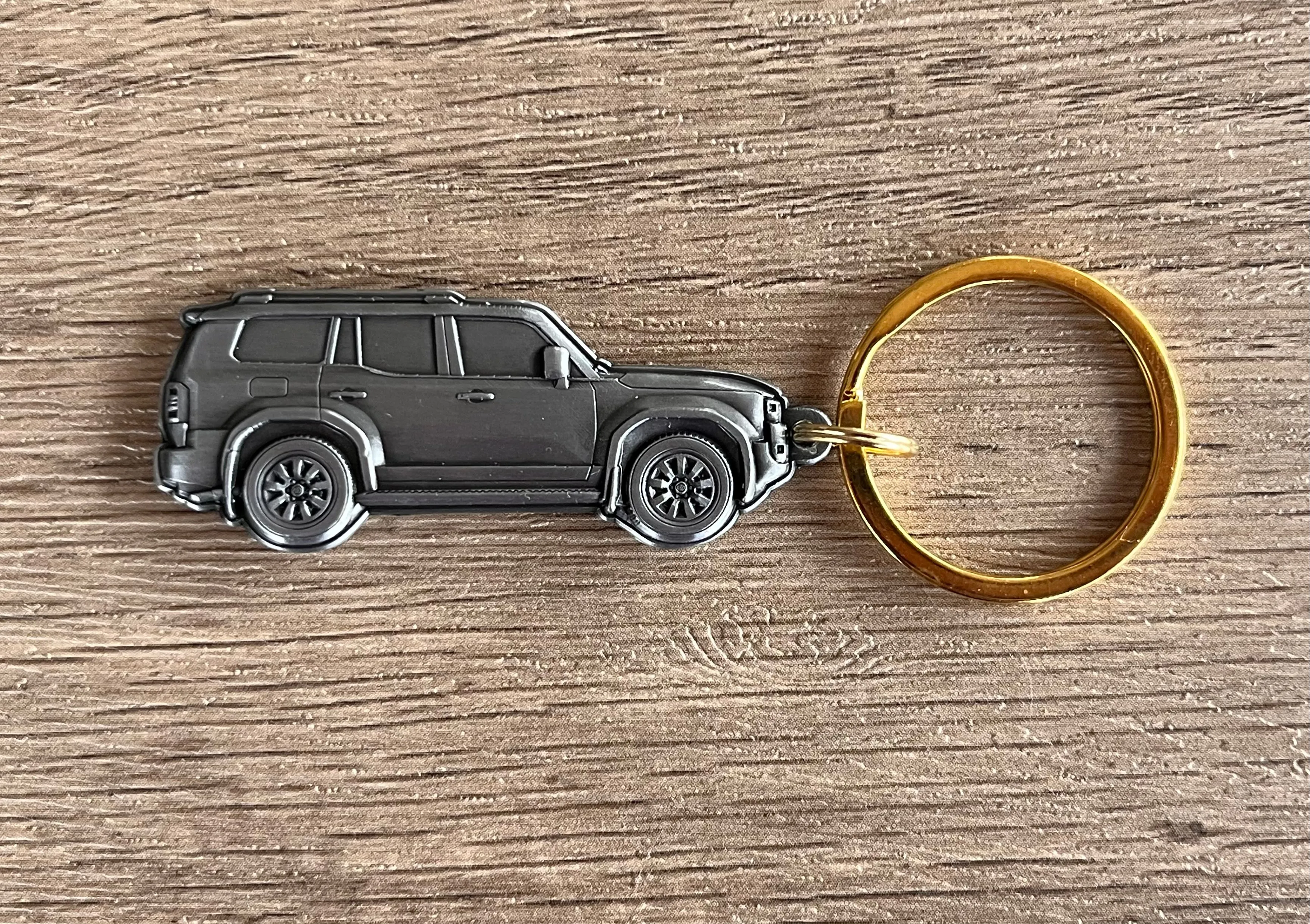 New 2024  Land Cruiser J250 3D Metal Key Chain - Reefmonkey
