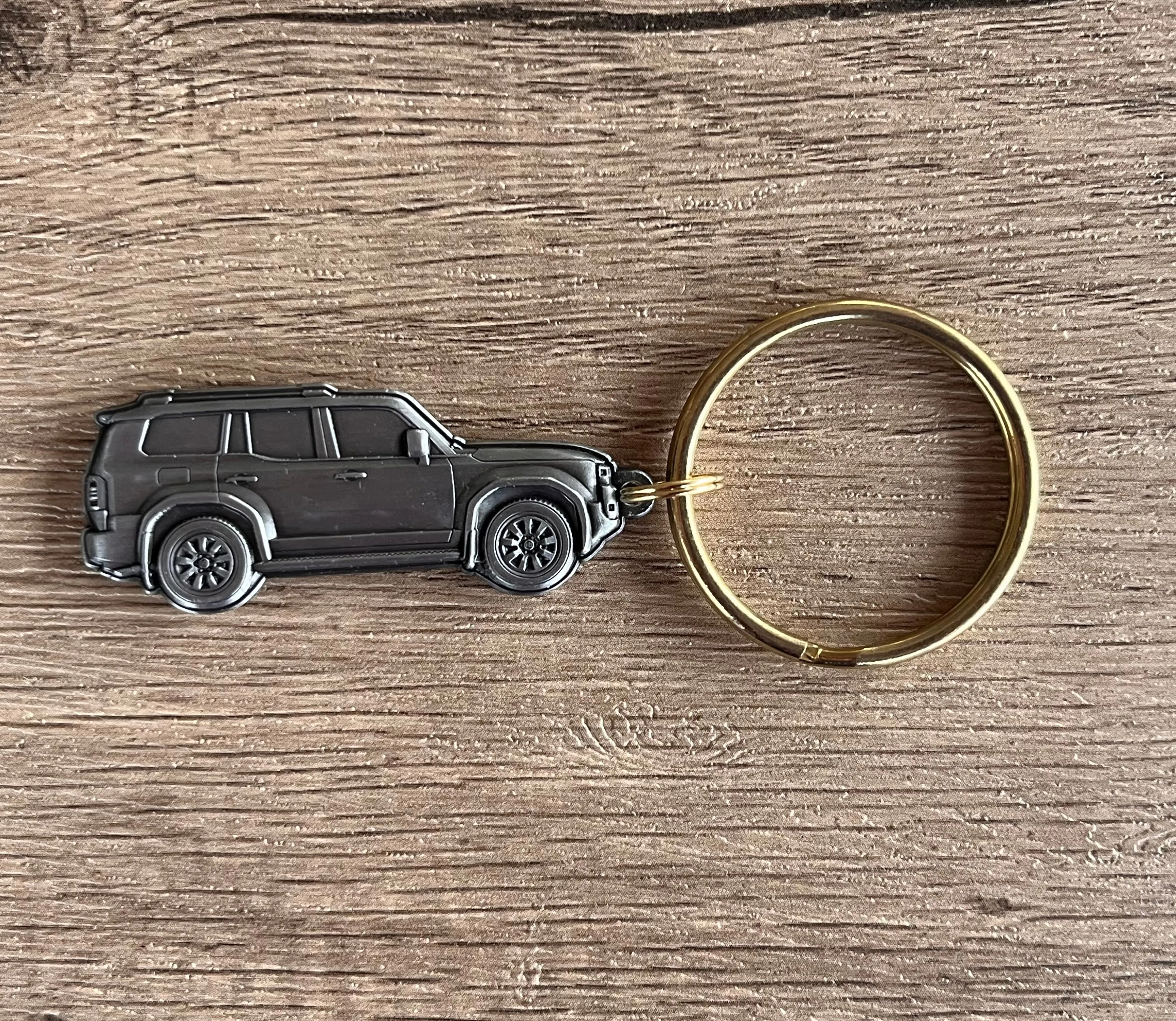 New 2024  Land Cruiser J250 3D Metal Key Chain - Reefmonkey