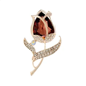 New Arrival Classic Tulip Flower Brooch