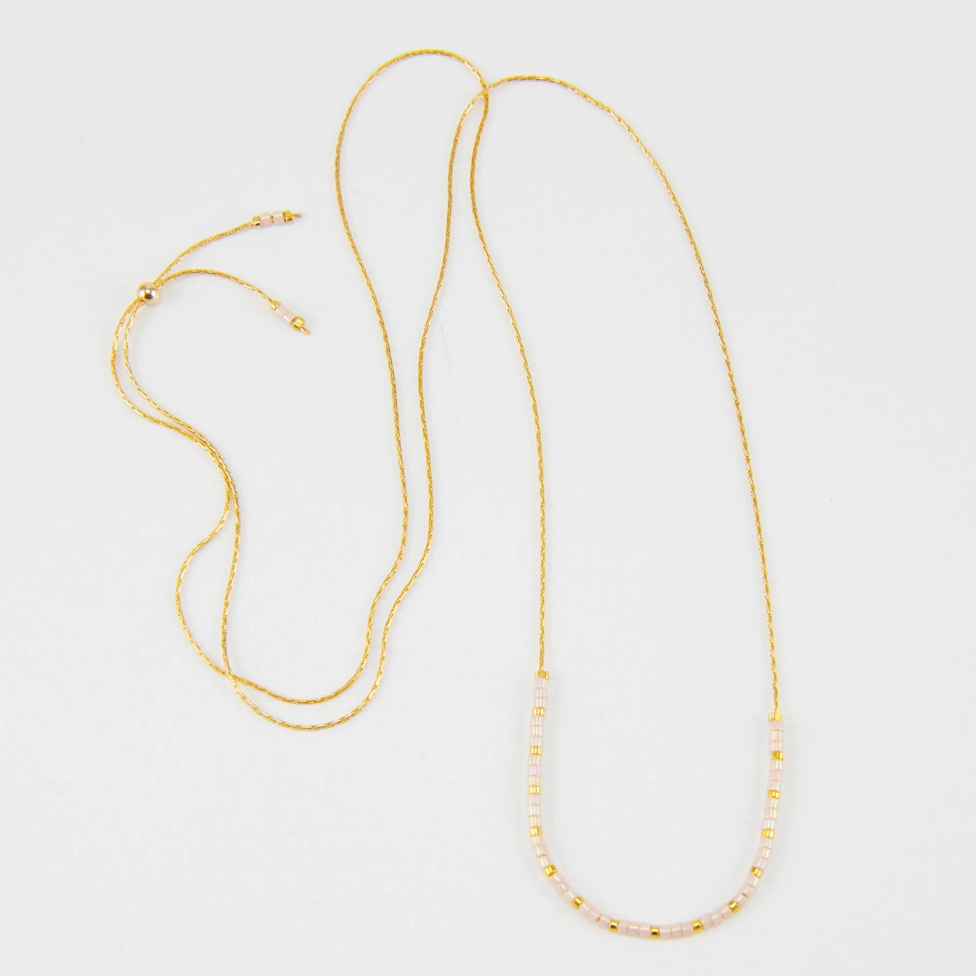 NOONA BEADED CHAIN NECKLACE