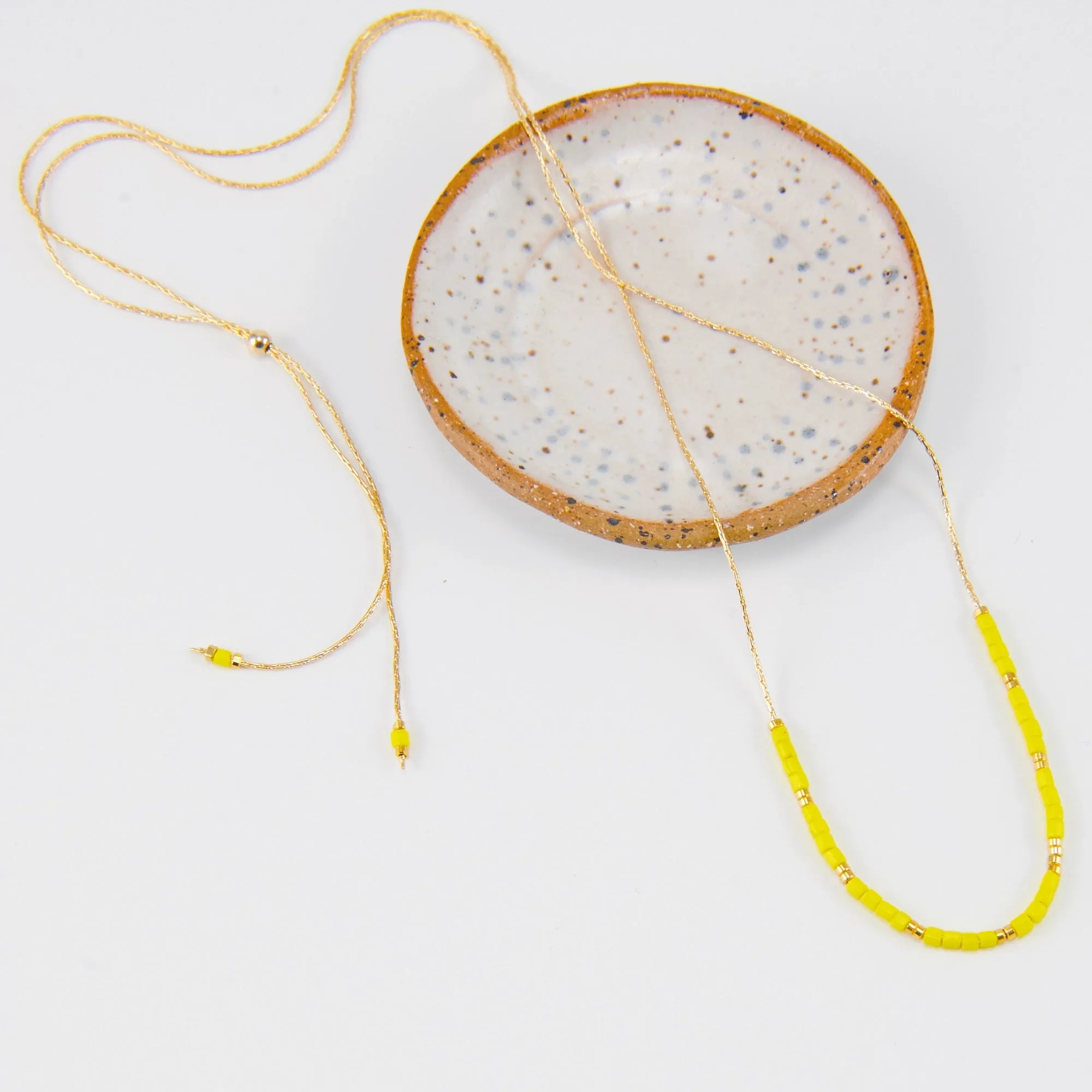 NOONA BEADED CHAIN NECKLACE