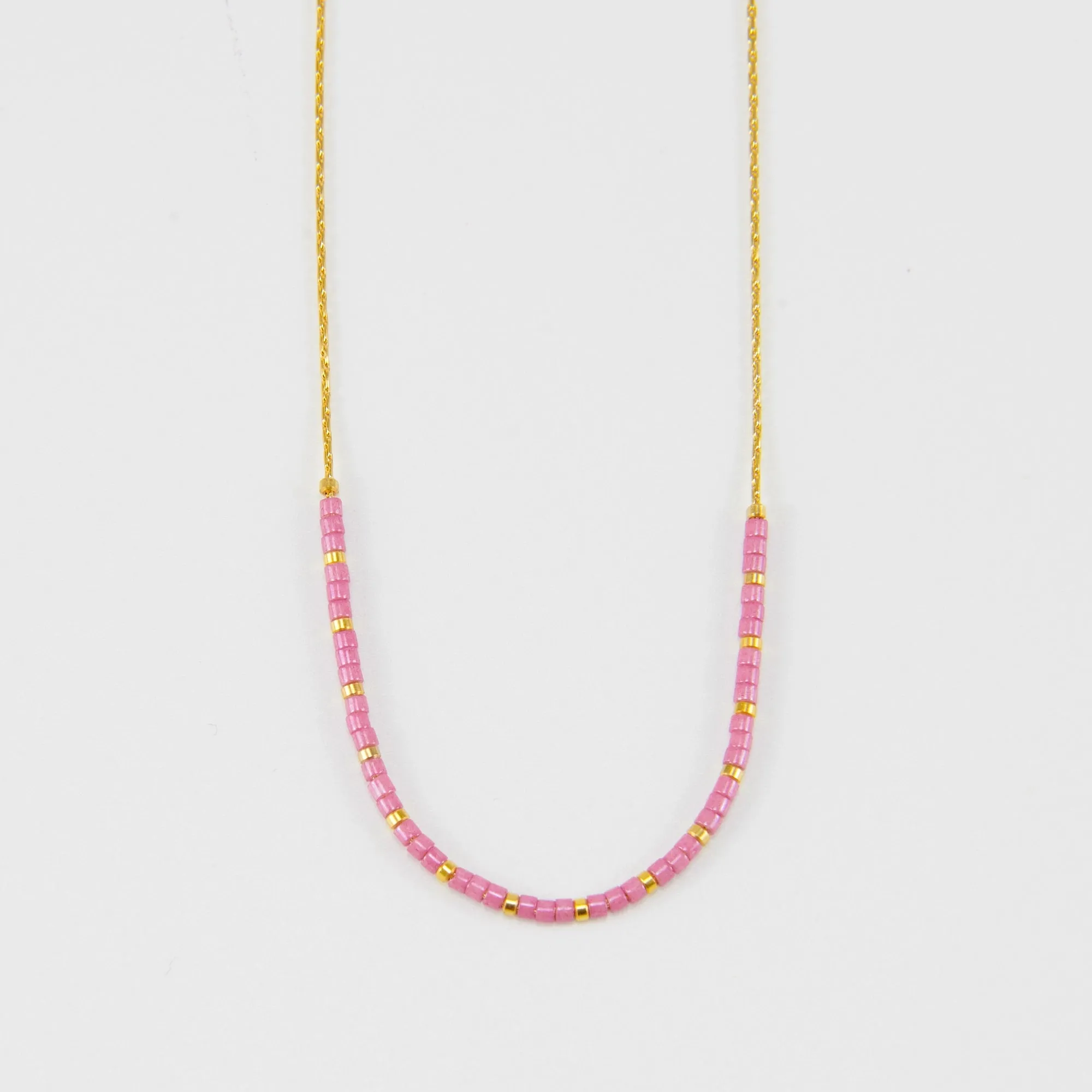 NOONA BEADED CHAIN NECKLACE