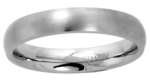 OXFORD MEN'S 4MM TITANIUM WEDDING RING