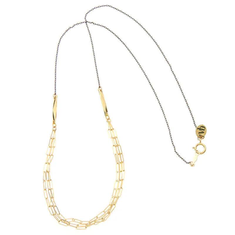 PRIA MULTI-CHAIN NECKLACE
