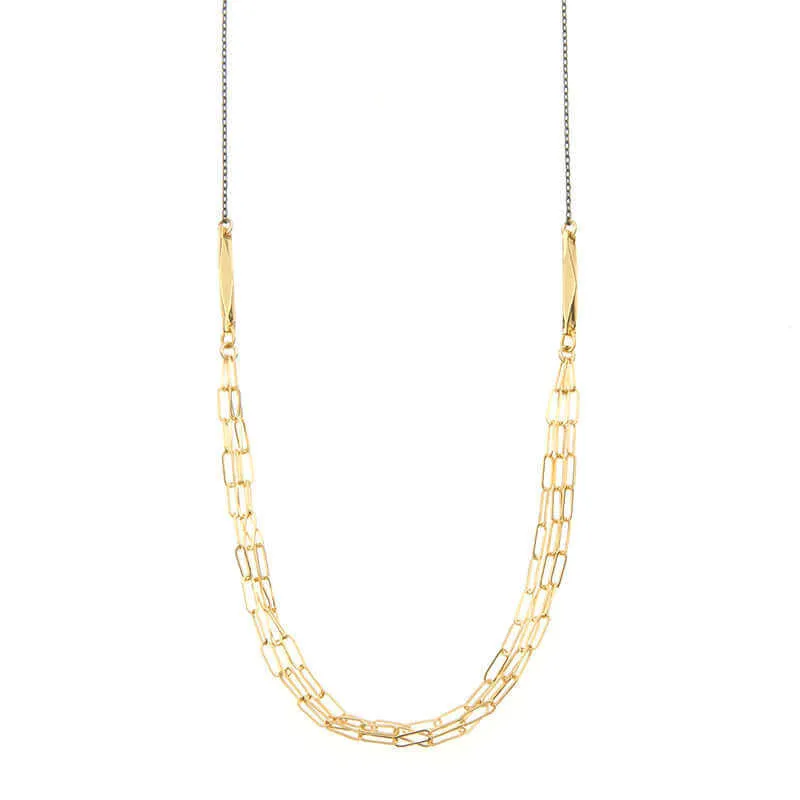 PRIA MULTI-CHAIN NECKLACE