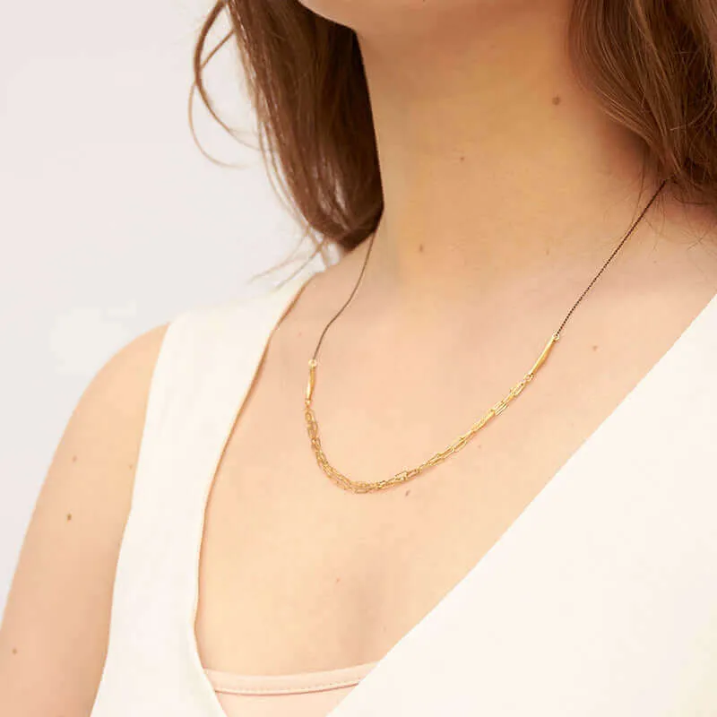 PRIA MULTI-CHAIN NECKLACE