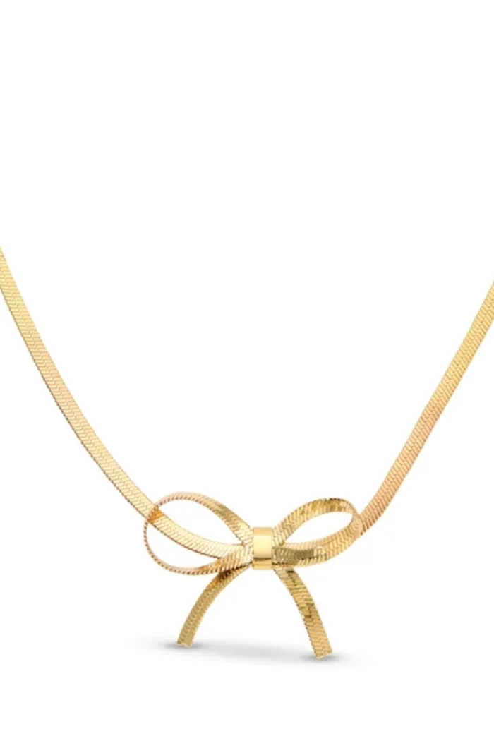 Put A Bow On It! Necklace