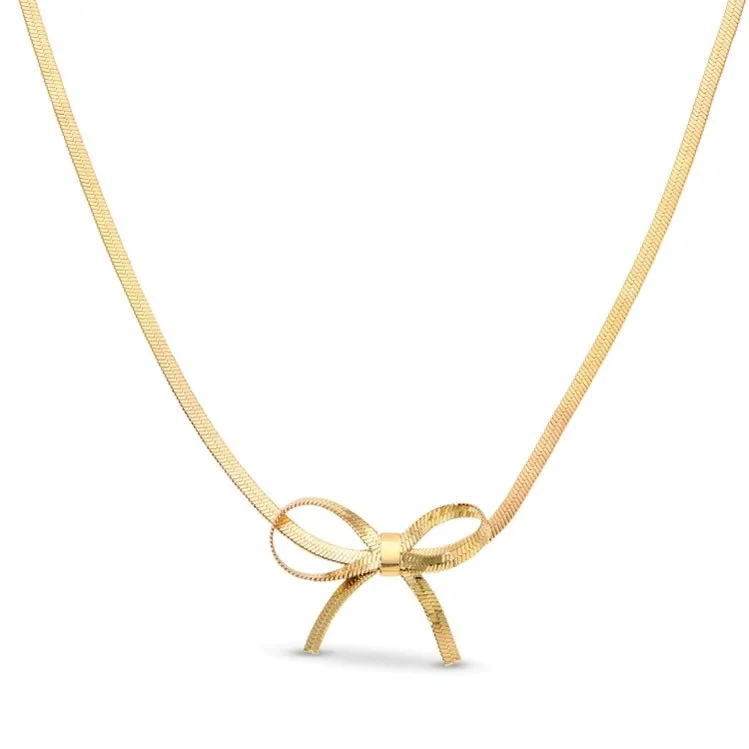 Put A Bow On It! Necklace