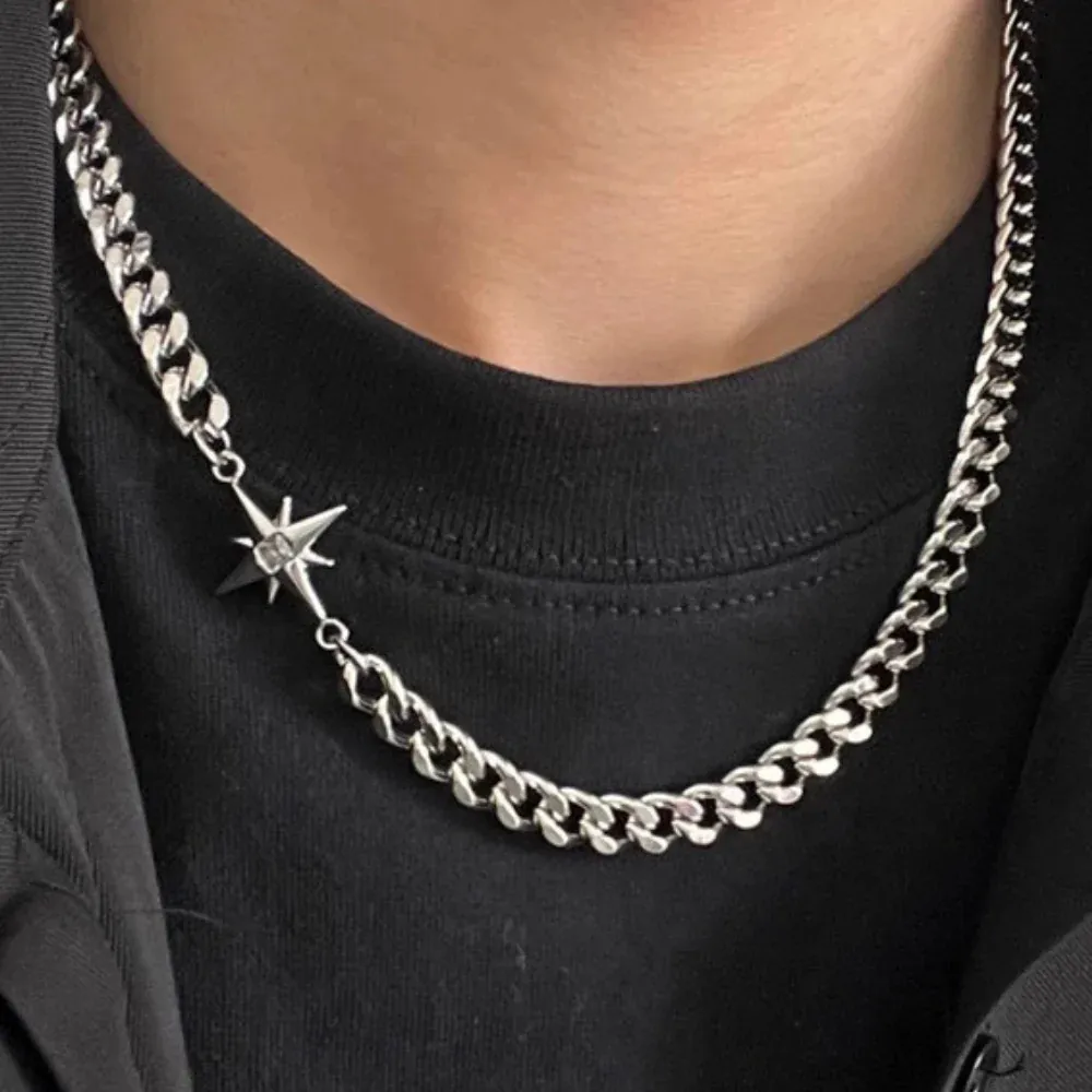 "Eight-Pointed Star Versatile" Necklaces