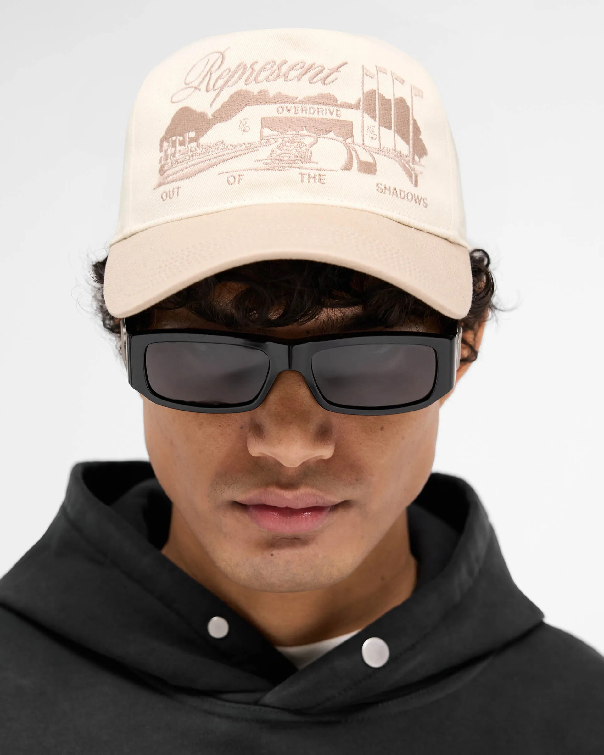 Raceway Cap - Antique White Barley