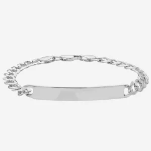 Reilly | 7" Sterling Silver Ladies Solid ID