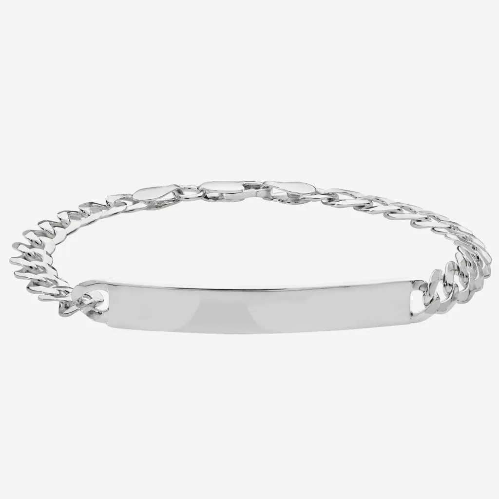 Reilly | 7" Sterling Silver Ladies Solid ID