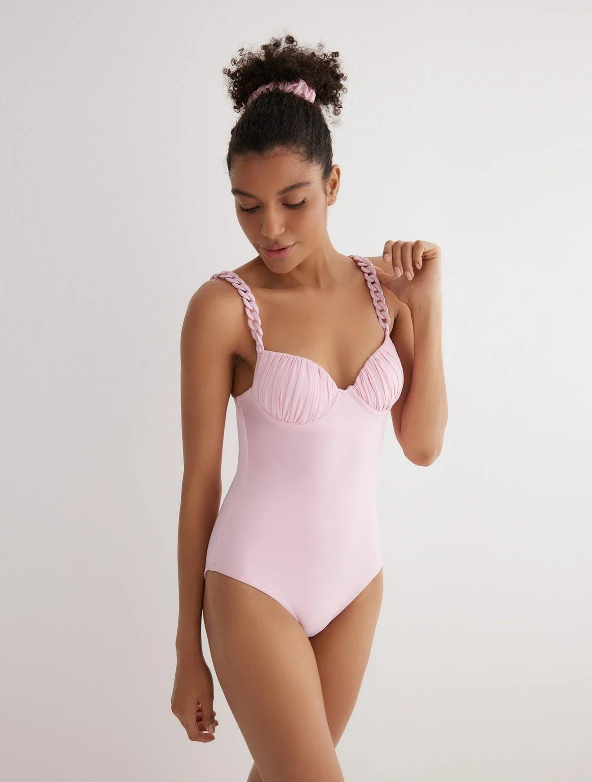 Ronja Pink Swimsuit